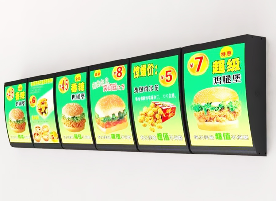 广州点餐灯箱店面灯箱菜单灯箱广告制作